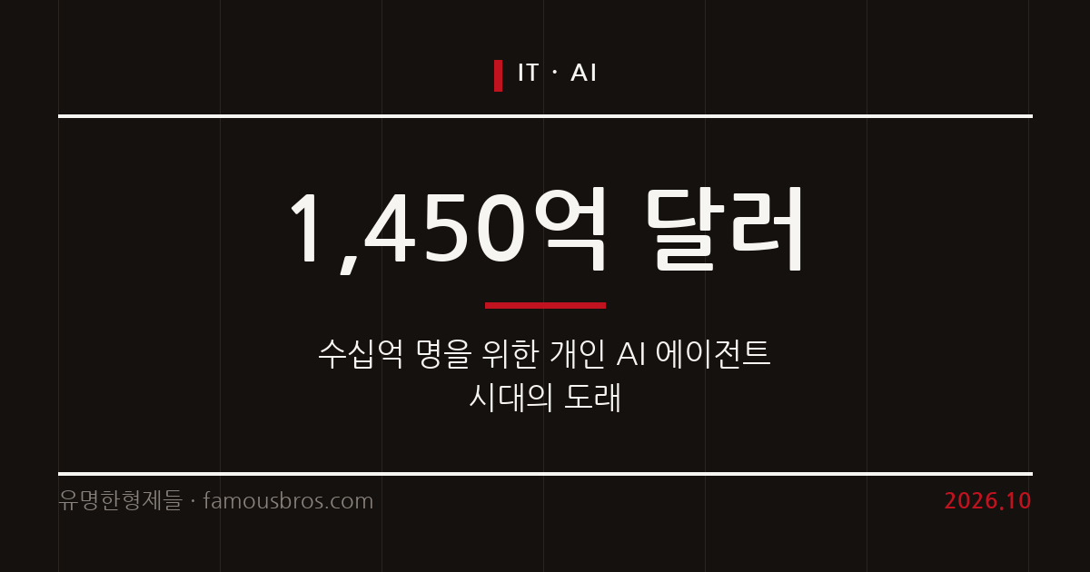 수십억 명이 사용할 개인 AI 에이전트의 기술적 지평과 과제 커버 이미지